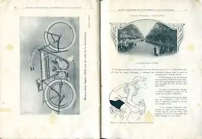 Peugeot Fahrrad und Motorrad Programm 1912