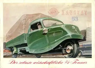 Tempo Hanseat Prospekt 1953