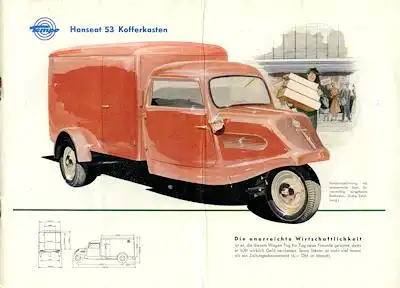 Tempo Hanseat Prospekt 1953