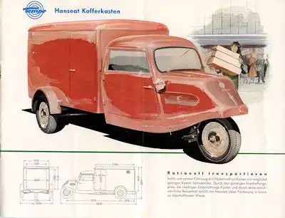 Tempo Hanseat Prospekt 6.1954