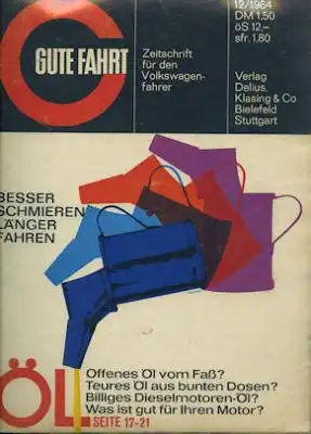 VW Gute Fahrt 1964 Heft 12