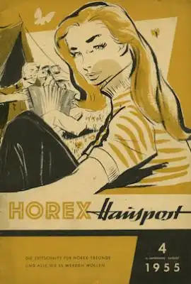Horex Hauspost 1955 Heft 4