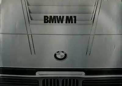 BMW M 1 Prospekt 2.1978 holl