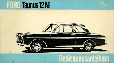 Ford Taunus 12 M Bedienungsanleitung 12.1965