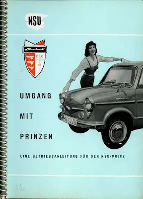NSU Sport Prinz und Prinz 30 Bedienungsanleitung 1960