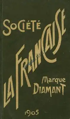 La Francaise Diamant Programm 1905