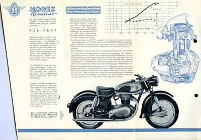 Horex Resident Prospekt 1955