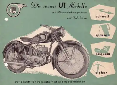 UT TS Modelle Prospekt 1953