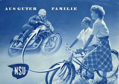 NSU Fahrrad Prospekt 2.1950