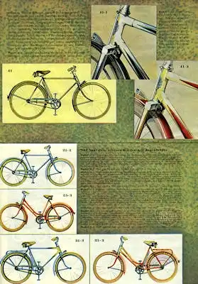 NSU Fahrrad Prospekt 2.1950