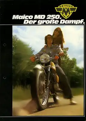 Maico MD 250 Prospekt ca. 1974