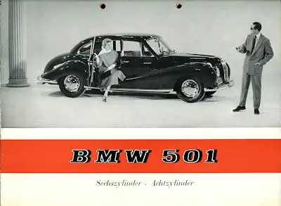 BMW 501 Prospekt 11.1955