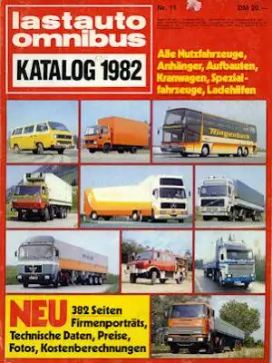 Lastauto + Omnibus Katalog Nr. 11 1982