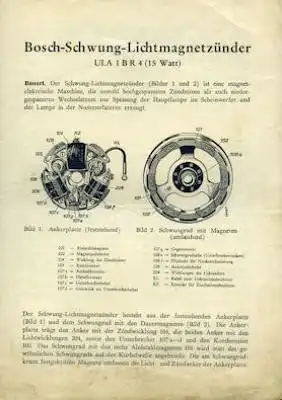 Bosch Schwung-Lichtmagnetzünder 9.1938