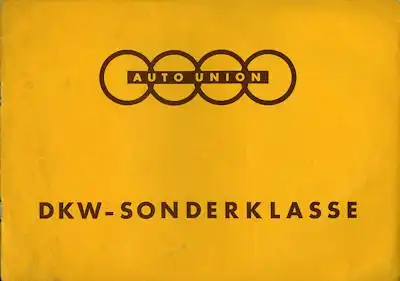 DKW Sonderklasse Prospekt 7.1939