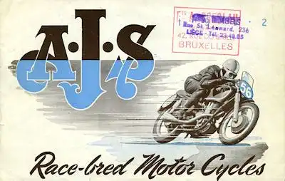 AJS Programm 1952