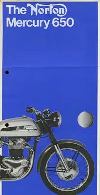 Norton Mercury 650 Prospekt 1969