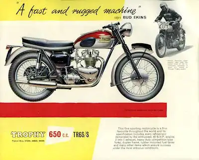 Triumph Programm 1962