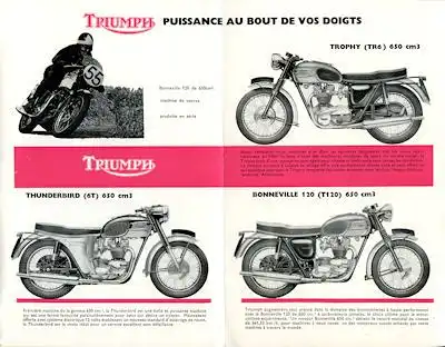 Triumph Programm 1965
