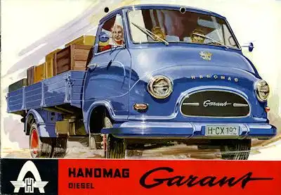 Hanomag Garant Diesel Prospekt 1.1961