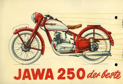 Jawa 250 ccm Prospekt 1951