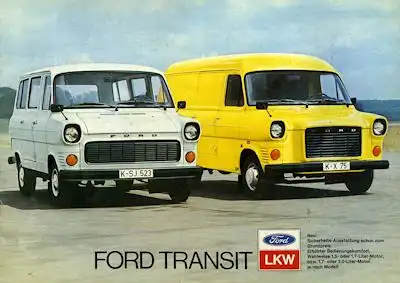 Ford Transit Prospekt 1976
