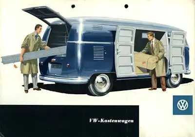 VW Kastenwagen T1 Prospekt ca. 1954