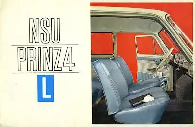 NSU Prinz 4 L Prospekt 7.1965