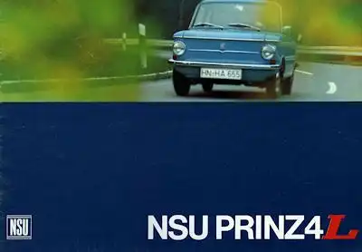 NSU Prinz 4 L Prospekt 11.1966
