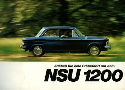 NSU Prinz 1200 Prospekt 10.1968