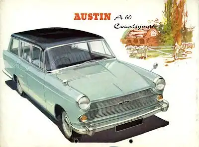 Austin A 60 Countryman Prospekt ca. 1965