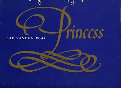 Vanden Plas Princess Prospekt 1960er Jahre