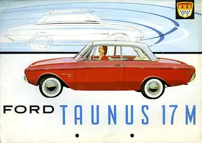 Ford Taunus 17 M Prospekt ca. 1963