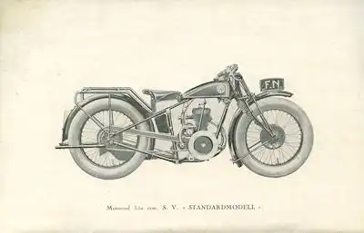 FN 350 ccm SV Ersatzteilliste ca. 1930