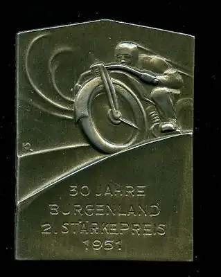 Plakette Burgenland, Östereich 1951