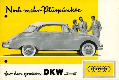 DKW 3=6 Prospekt ca. 1958
