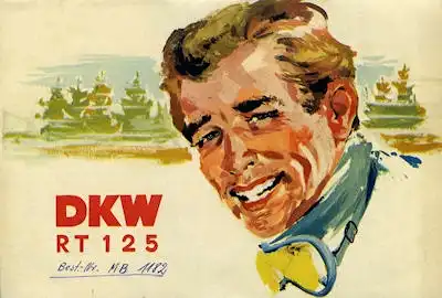 DKW RT 125 Prospekt 8. 1954