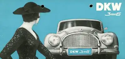 DKW 3=6 Prospekt 1957