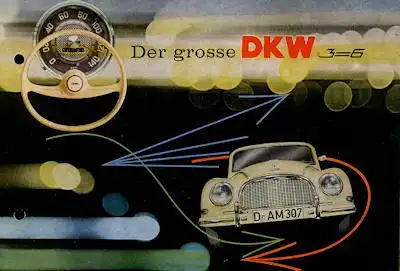 DKW 3=6 Prospekt 1955-59