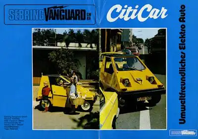 Sebring CitiCar Prospekt ca. 1974