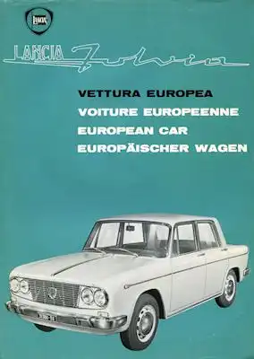 Lancia Fulvia Prospekt 1964