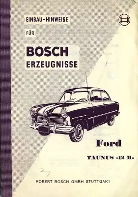 Ford Taunus 12 M Bosch Erzeugnisse 9.1954