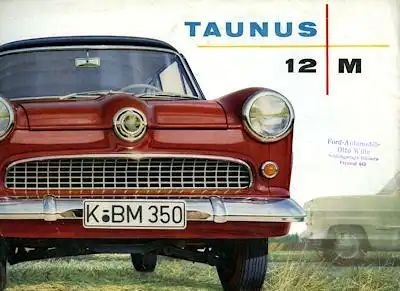 Ford Taunus 12 M Prospekt 1957