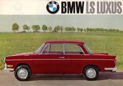 BMW 700 LS Luxus Prospekt 1.1965