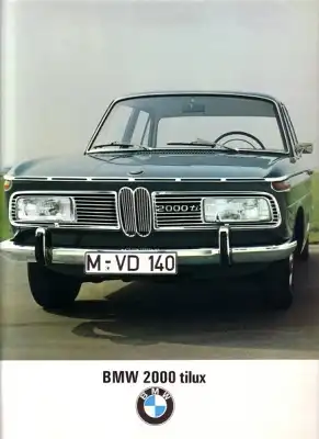 BMW 2000 tilux Prospekt 12.1967 e