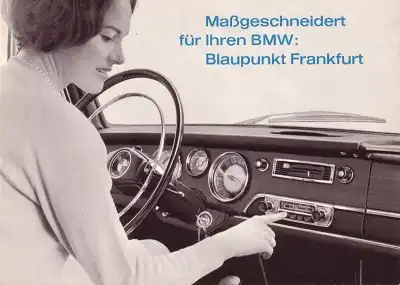 Blaupunkt Radio Frankfurt (für BMW) Prospekt 7.1965