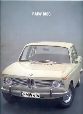 BMW 1800 Prospekt 12.1967