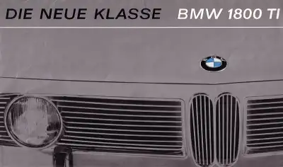 BMW 1800 TI Prospekt 1964