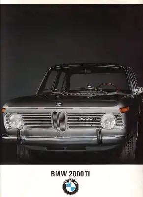 BMW 2000 TI Prospekt I.1967