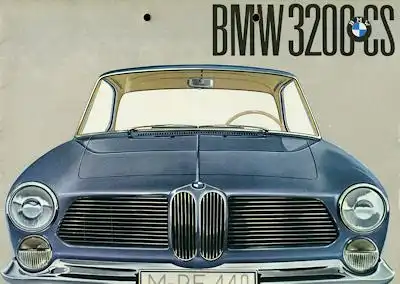 BMW 3200CS Prospekt 9.1961